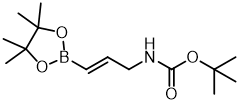 tert-Butyl (E)-(3-(4,4,5,5-tetramethyl-1,3, 2-dioxaborolan-2-yl)allyl)carbamate