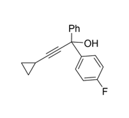 3-cyclopropyl-1-(4-fluorophenyl)-1-phenylprop-2-yn-1-ol