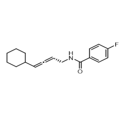 (R)-N-(4-cyclohexylbuta-2,3-dien-1-yl)-4-fluorobenzamide