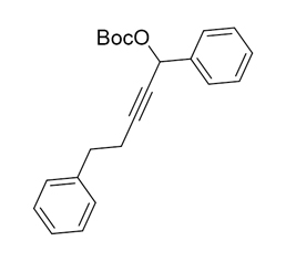 tert-butyl (1,5-diphenylpent-2-yn-1-yl) carbonate