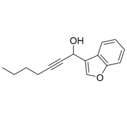 1-(benzofuran-3-yl)hept-2-yn-1-ol