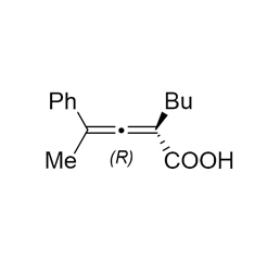 (R)-2-(2-phenylprop-1-en-1-ylidene)hexanoic acid
