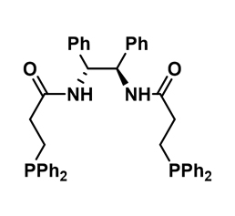 N,N'-((1R,2R)-1,2-diphenylethane-1,2-diyl)bis(3-(diphenylphosphanyl)propanamide)