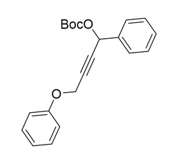 tert-butyl (4-phenoxy-1-phenylbut-2-yn-1-yl) carbonate
