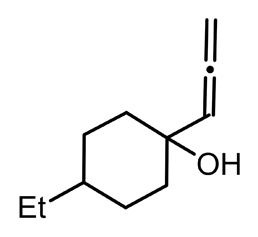 4-ethyl-1-(propa-1,2-dien-1-yl)cyclohexan-1-ol